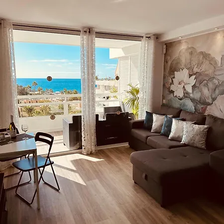 דירה Playa De Americas Tenerife Cosy 1 Bedroom With A Ocean View Air Conditioning *